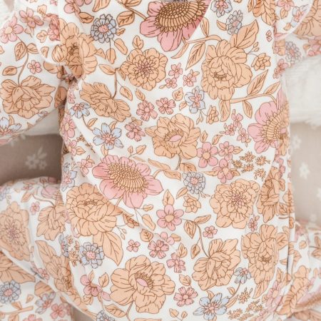 Floral Jumpsuit + Bow