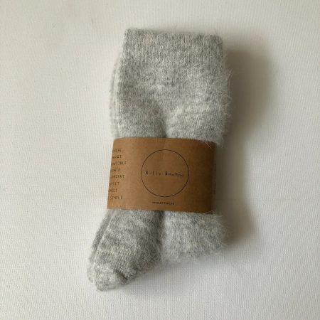 Fluffy Angora Socks