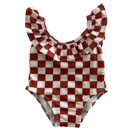 Stracciatella Checkerboard Isla Swimsuit UPF 50+